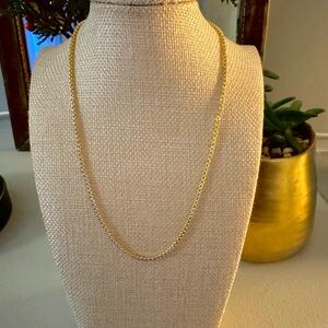 Classic Gold Rope Chain Necklace - Women Jewelry